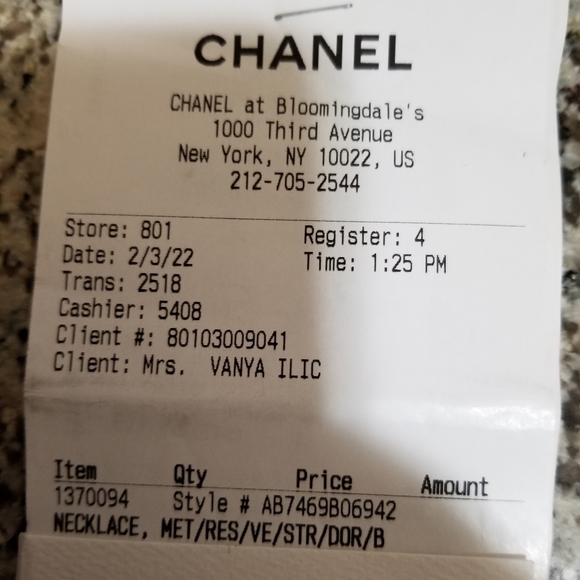 HOSTPICK!!! Chanel logo Necklace - Picture 15 of 16